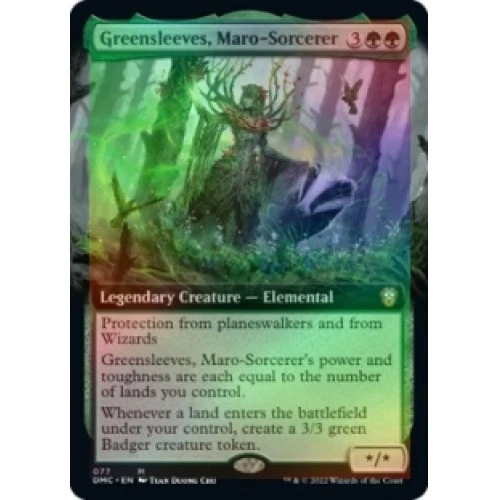 Foil Greensleeves, Maro-sorcerer (extended Art) MTG Dominaria United: Commander - Image 1 of 1