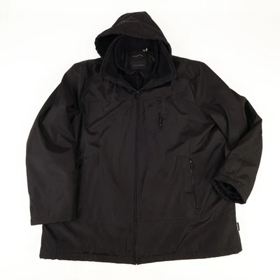 Calvin Klein Mens XXL Outerwear Removable Hood Winter Weather Resistant Coat - Image 1 of 4