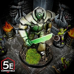 Iron Golem - Fantasy TTRPG D&D DnD Miniatures - Picture 1 of 3