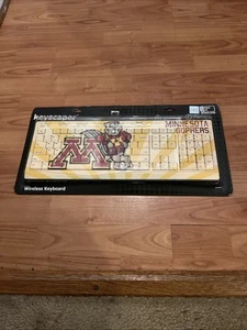Keyscraper University Of Minnesota Gophers Wireless Keyboard Mac PC NCAA - Picture 1 of 8