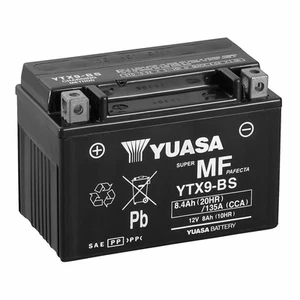 Batteria 12v 8 ah ytx9-bs yuasa mf senza manutenzione consegnata con pacchetto a - Foto 1 di 2
