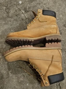 Timberland R 11,5/L 12 tamaño desajustado 6 pulgadas Botas de trigo 10061 para hombre - Imagen 1 de 10