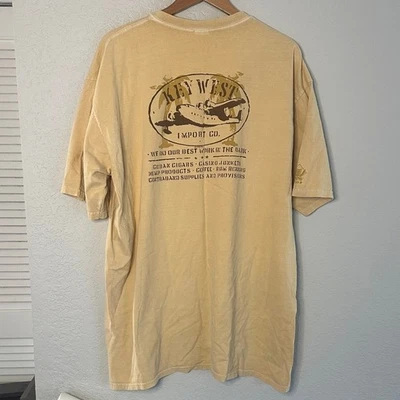 Camiseta Crazy Shirts Key West Import Gráfica XXL Florida Cerveza Contrabando Cáñamo Foto 1 de 4