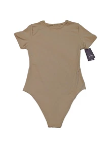 Auden Beige One Piece Women's Bodysuit Size S - Picture 1 of 3