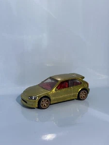 Hot Wheels 1999 Gold Honda Civic EK9 Super Treasure Hunt lose STH lose neuwertig - Bild 1 von 5