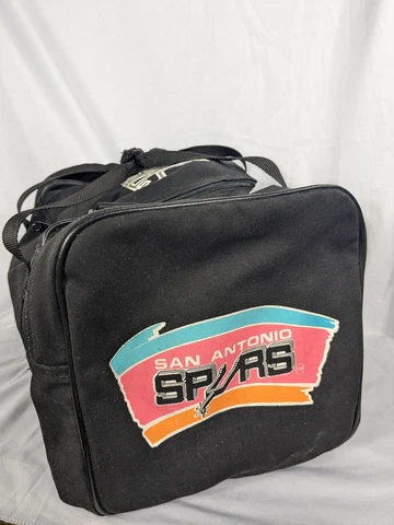 Vtg River City Merchandising San Antonio Spurs Basketball Duffle Bag Made in USA Cover