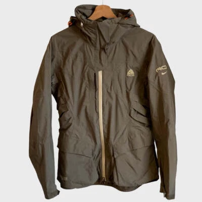 Chaqueta Parka De Colección Nike ACG Marrón Cremallera Completa Con Capucha Para Mujer Mediana M Foto 1 de 4