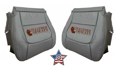 Cubierta de asiento inferior de cuero gris para conductor y pasajero Lexus LX470 2003-2005 Foto 1 de 4