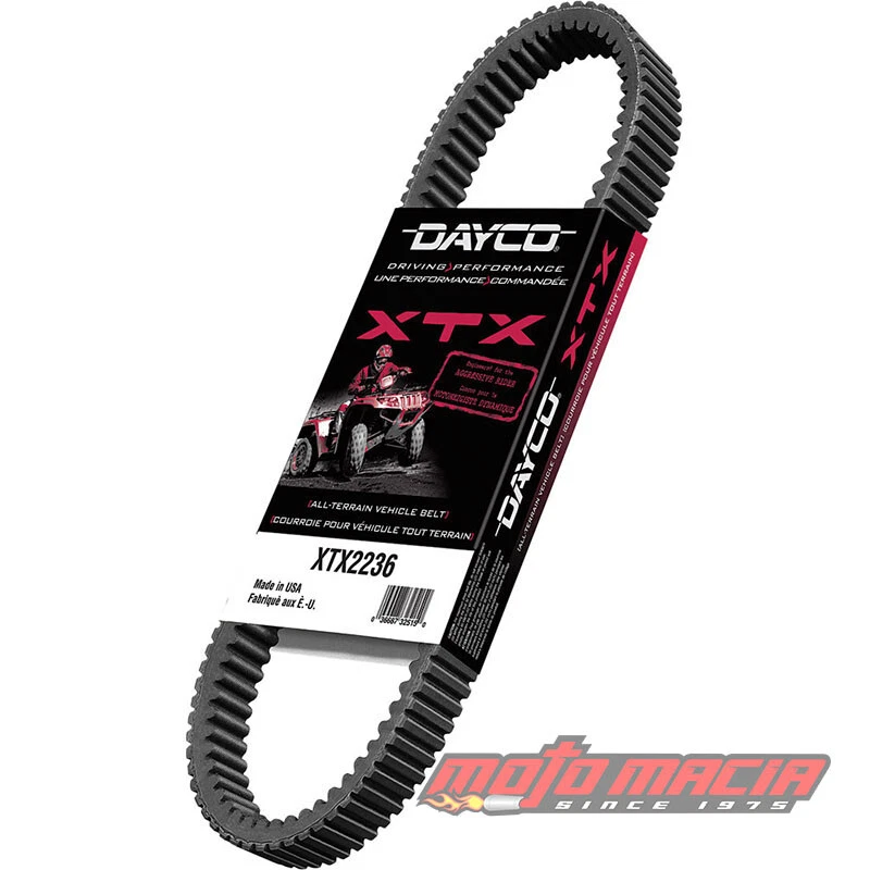 DAYCO  XTX ATV BELT Yamaha YFM700K Kodiak [IRS] YFM700KP Kodiak EPS [IRS] Foto 1 de 1