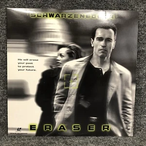 Eraser 12” Laserdisc Widescreen Edition Arnold Schwarzenegger In EUC - Picture 1 of 3