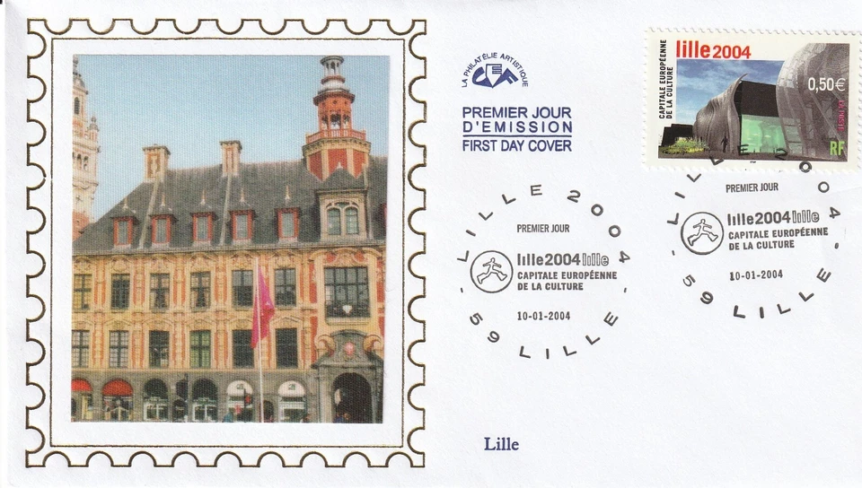 FRANCE 2004 FDC LILLE YT 3638 - Image 1 of 1