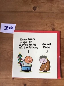 Weihnachtskarte lustig  - Bild 1 von 2