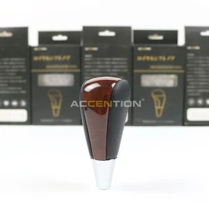 For Toyota Avalon Lexus GS430 GS400 Black Leather Gear Shift Knob - Picture 1 of 9