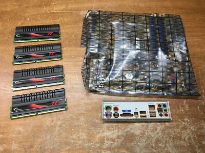 HP IPIBL-LB ASUS Motherboard m8000 Intel Core 2 Quad SLACR Q6600 8GB G.Skill Pi - Image 1 of 4