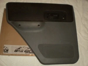 1997-01 Jeep Cherokee XJ Rear Driver Door Panel / Card / Mist Gray - Picture 1 of 5