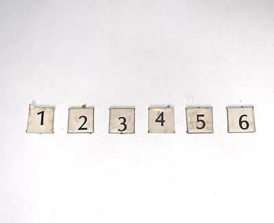 Dune Vtg 1979 Board Game Avalon Hill Storm Movement Markers Only - Image 1 of 4