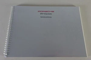 Instrucciones Servicio/Manual Porsche 911 Carrera Tipo 993 Año Modelo 1994 - Imagen 1 de 5