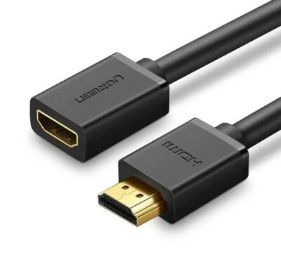 HDMI male - HDMI female Extension Cable 4K 60Hz 0.5m HD107 UGREEN/10140 - Image 1 of 2