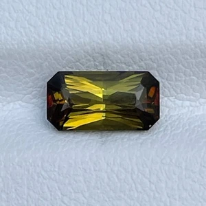 Natural Bi-Color Andalusite 1.70 Ct Radiant Cut Loose Gemstone Jewelry Ring Gift - Picture 1 of 8