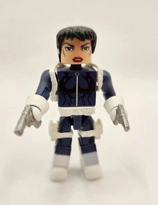 Marvel Minimates Serie 51 S.H.I.E.L.D. Mini Figura Variante MARIA HILL 2" Foto 1 de 2
