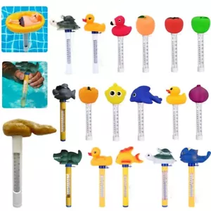 Poolthermometer Thermometer Pool Wasserthermometer Schwimmbad Teich Messgerät DE - Bild 1 von 221