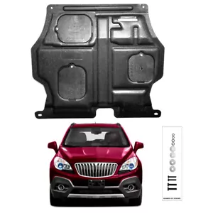 Protector contra salpicaduras bajo cubierta para motor delantero negro Buick Encore 13-21 1,4 L 1 pieza - Imagen 1 de 15