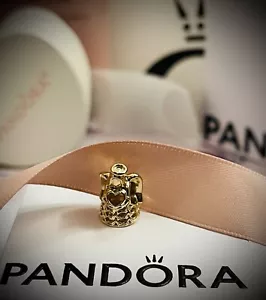 Authentic Pandora 14k Gold “ANGEL OF GRACE” Charm NEW-RETIRED-RARE 750999 - Picture 1 of 12