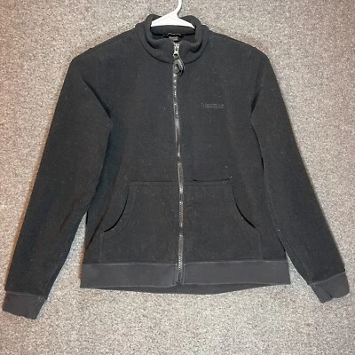 MARMOT Jacket Youth Extra Large Black Fleece Full Zip Pockets Girls. - Image 1 of 4