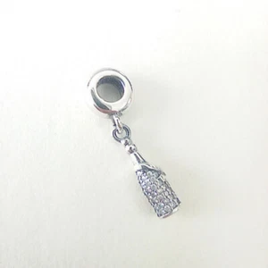Pandora Dangle Charm Pendant Champagne Wine Bottle Celebration Time - Picture 1 of 4