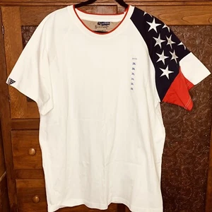 Nuevo con etiquetas Rock Point Freedom T- Pride Collection Manga Bandera PARA HOMBRE TALLA XXL 100% Algodón - Imagen 1 de 8