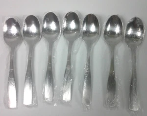 Cambridge Madison Stainless Steel Flatware Teaspoons Spoon 6 Inch Lot of 7 New - Picture 1 of 3