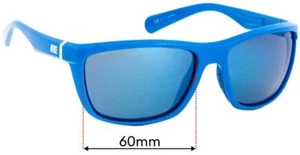 Lentes de repuesto para gafas de sol SFx se adaptan a Nike Swag Evo653 - 60 mm de ancho - Imagen 1 de 31