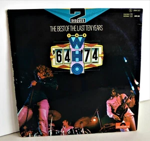 The WHO, Best of the Last Ten Years '64-74' Double LP Made in France - Picture 1 of 8