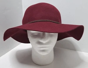 CHARTER CLUB 100 % WOLLE SCHWARZ FEDORA HUT MADE IN ITALY - Bild 1 von 9