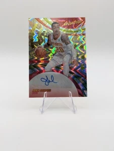 John Collins 2020-21 Panini Revolution Auto Fractal SP /100 #AG-JCL Hawks - Imagen 1 de 2