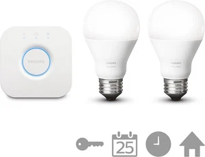 Philips lampadina intelligente Hue White&colour ambience E27 Lighting Starter 2p - Imagen 1 de 8