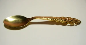 Vintage Souvenir kleine goldene Löffel aus Japan schönes Design Top Zustand - Bild 1 von 8