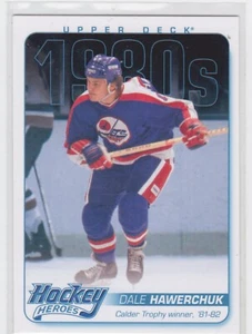 12/13 UD..DALE HAWERCHUK..1980'S HOCKEY HEROES..CARD # HH49..JETS..COMBINED SHIP - Picture 1 of 1