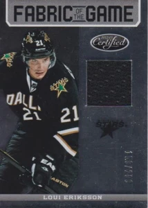 2012-13 Certified Fabric of the Game Loui Eriksson #159/299 - Dallas Stars - Bild 1 von 2
