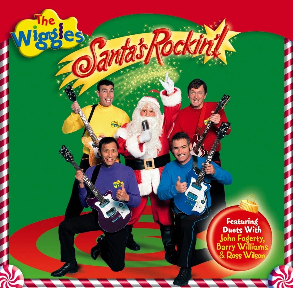 THE WIGGLES - SANTA'S ROCKIN' CD ~ JOHN FOGERTY ~KIDS CHRISTMAS CHILDRENS *NEW* - image 1 of 1