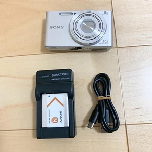 Sony Cyber-shot DSC-W830 20.1MP Compact Digital Camera 8x Zoom Silver - Picture 1 of 9
