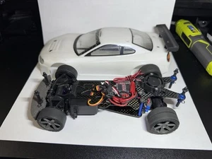ARTR HPI MICRO RS4/Orion Carbon Chassis/Body - Picture 1 of 5