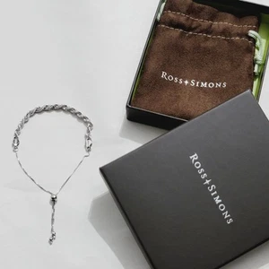 Ross Simons Sterling Silver Rope Bolo Bracelet - Picture 1 of 6