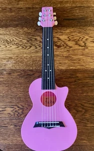 Guitarlele PINK Aloha Brand Guitar/Ukulele 6 String Guitalele - Picture 1 of 7