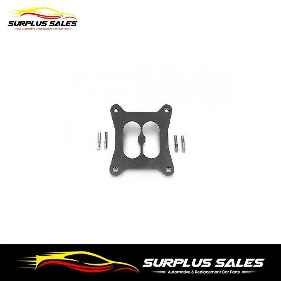 ED9266   Edelbrock Heat Insulator 2 Hole Gasket Square Bore  Nitrile Rubber - image 1 of 1