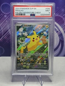 Pikachu 088 Sv: Scarlet & Violet Promo Cards Holo PSA 9 - Picture 1 of 2