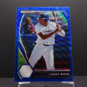 James Wood - 2021 Panini Prizm Draft Picks Blue Hyper Prizm - #PDP62 - Picture 1 of 2