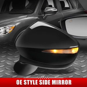 FOR 15-16 MAZDA CX-5 OE STYLE POWERED+HEATED+TURN SIGNAL+BSD DRIVER SIDE MIRROR - Picture 1 of 5