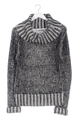 STREET ONE Jersey de cuello alto Mujeres Jersey Talla EU 42 gris claro-negro - Imagen 1 de 4