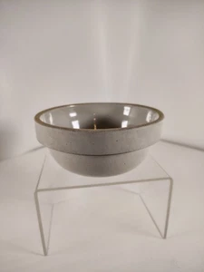 Antica ciotola piccola in gres primitivo casale crock panna altezza 4,75" x 2" - Foto 1 di 5